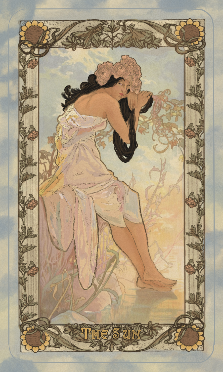 Tarot card Project 3/12- The Sun