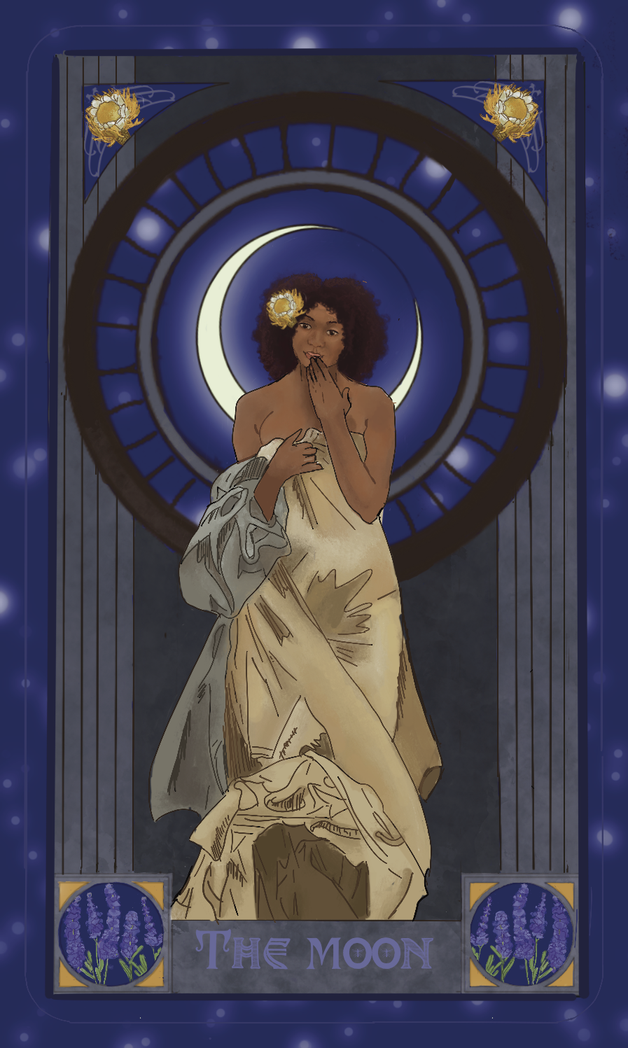 Tarot card Project 12/12- The Moon