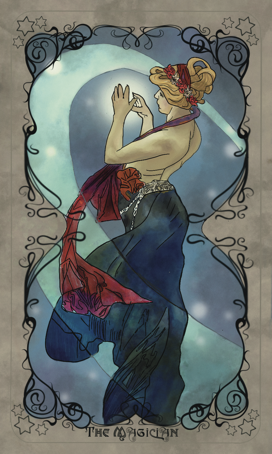 Tarot card Project 11/12- The Magician