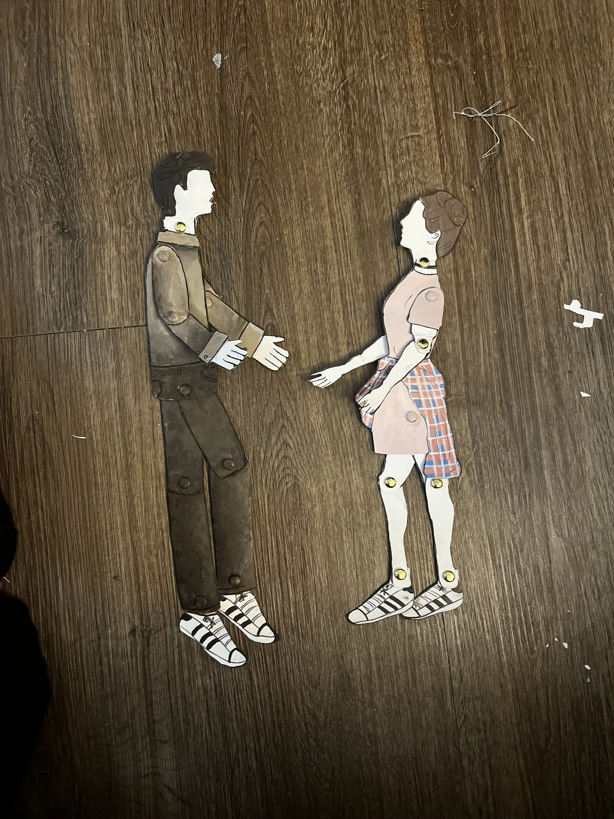 Bunraku Paper Puppets 