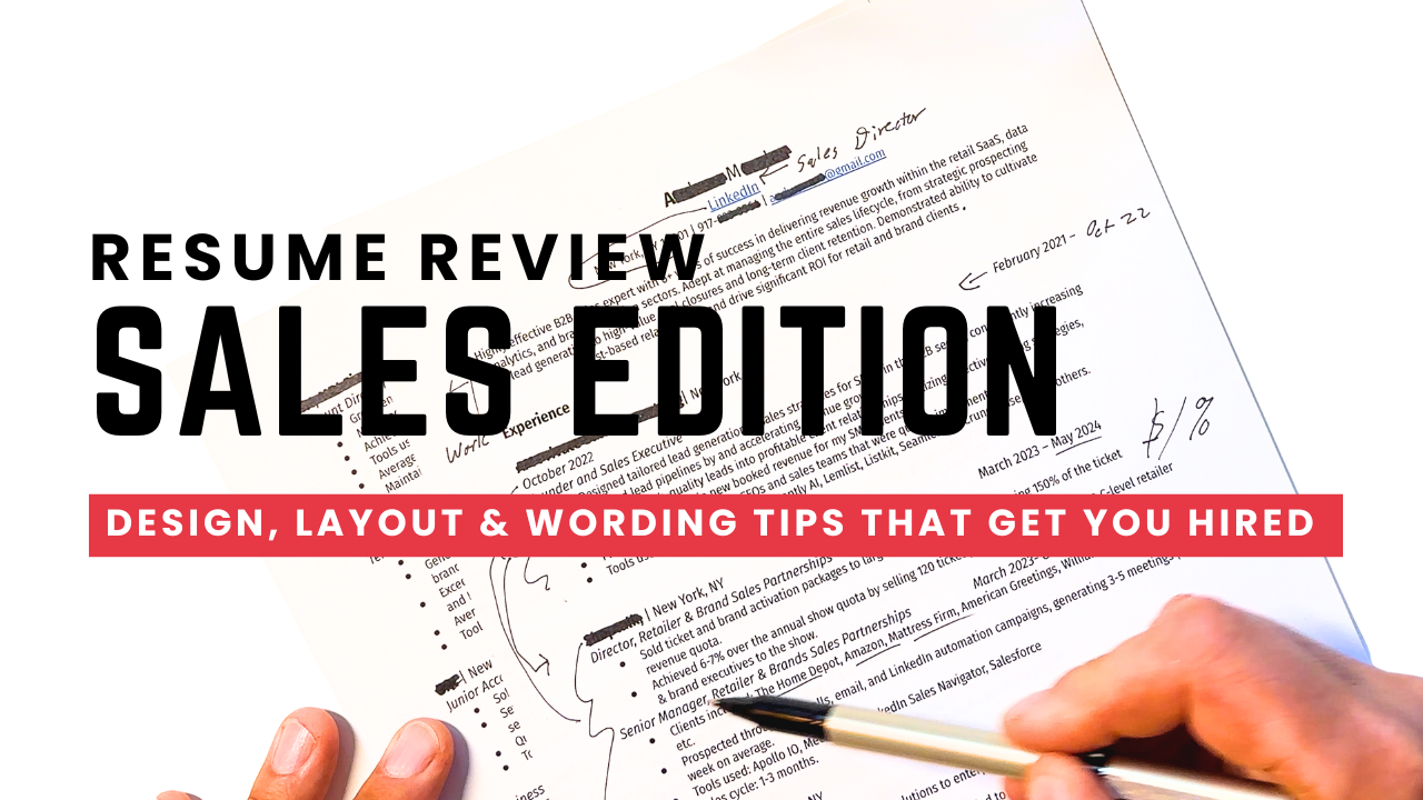 RESUME REVIEW