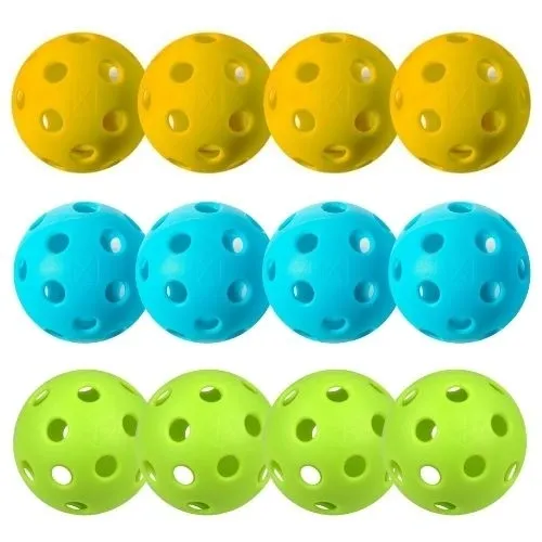 Franklin X26 Indoor Pickleball Ball Packs of 6 or 12 — UK Pickleball