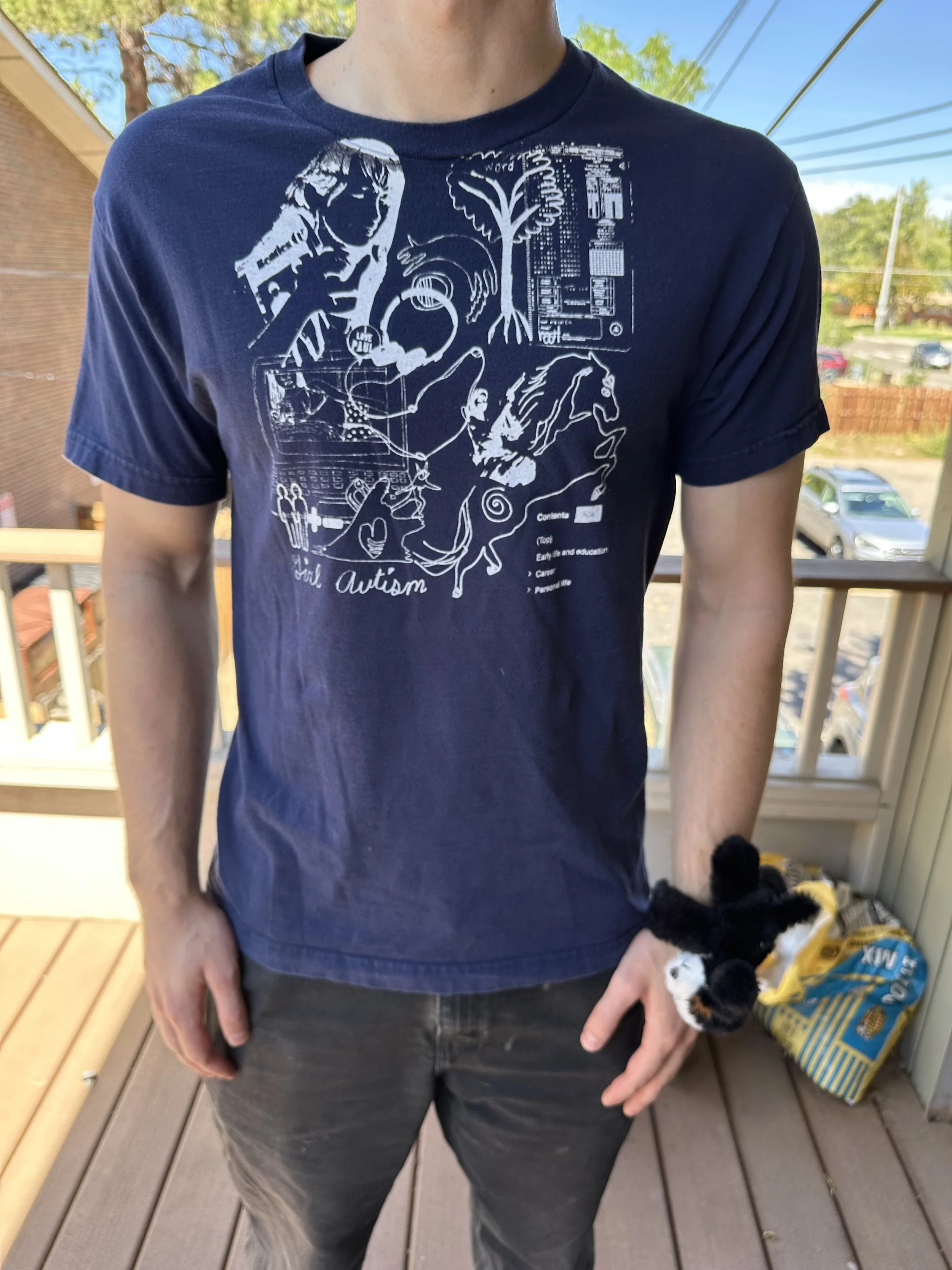 Navy Tee (M)