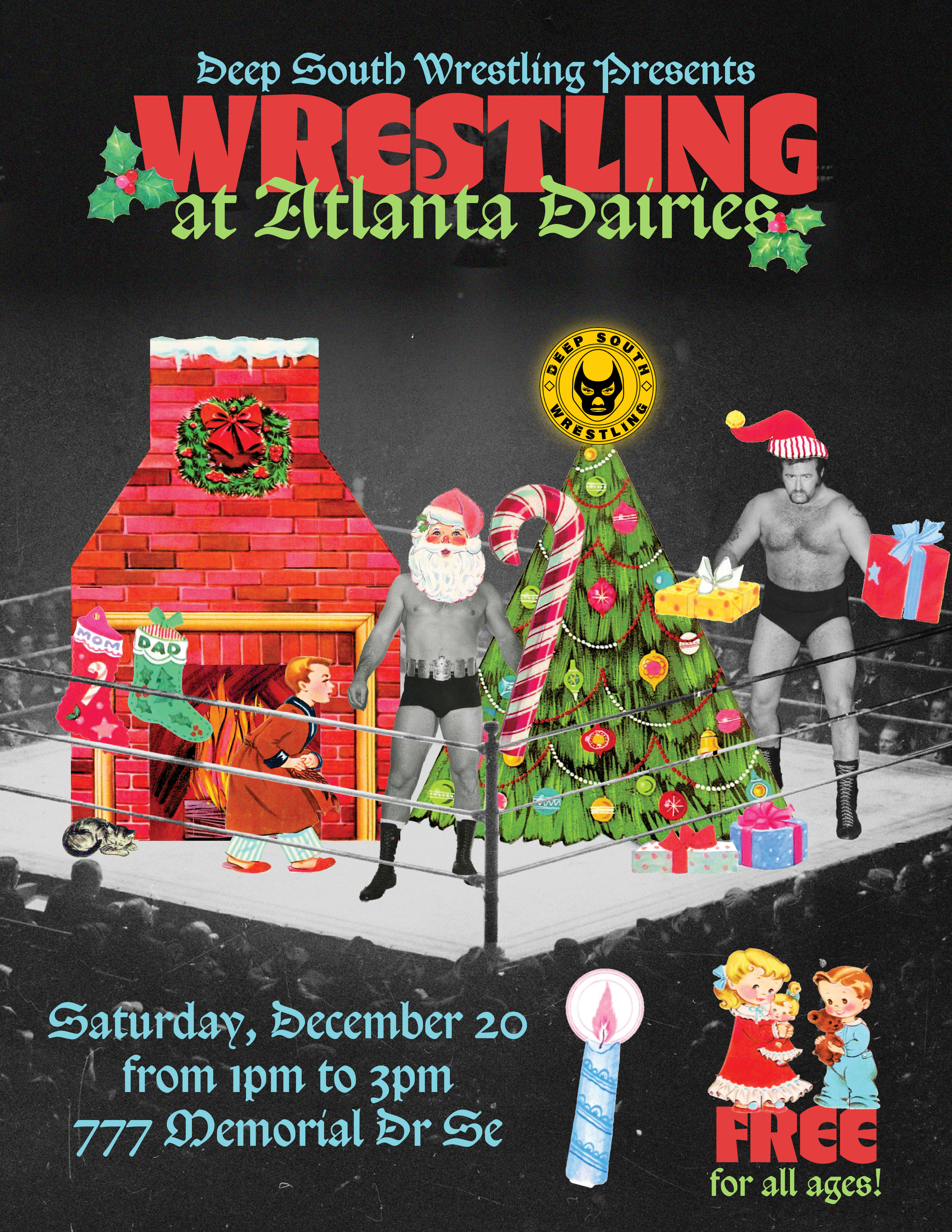 Deep South Wrestling Presents: Holiday Heat at Atlanta Dairies