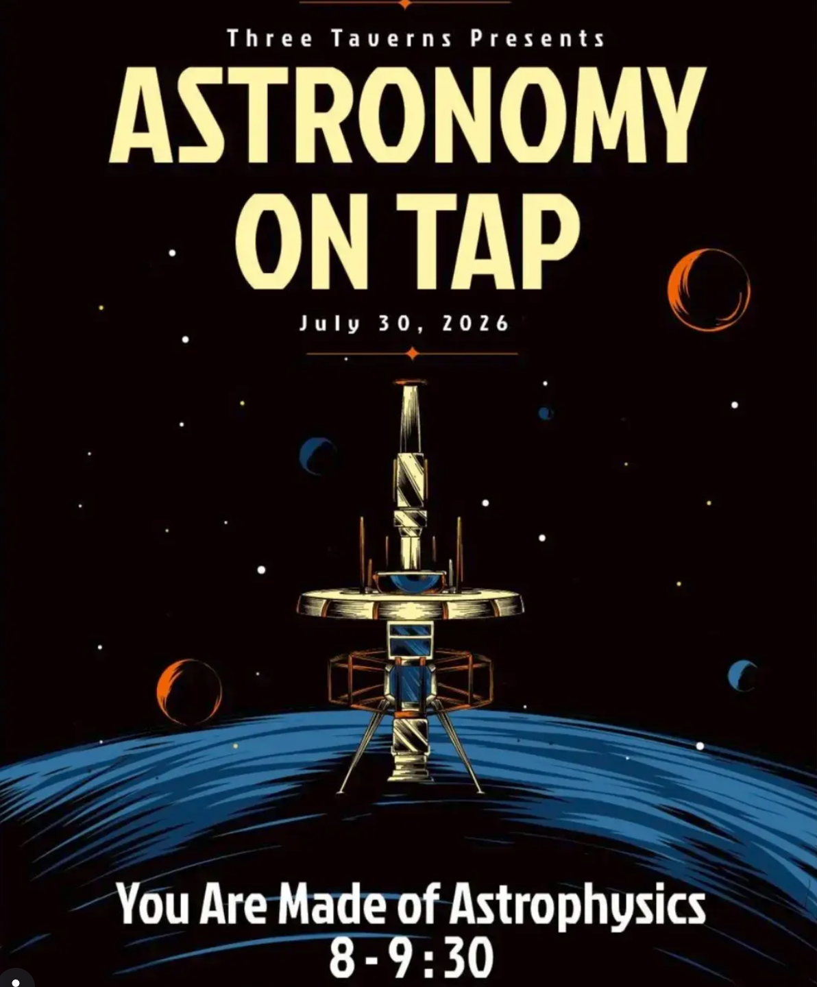 Astronomy On Tap: You Are Made of Astrophysics
