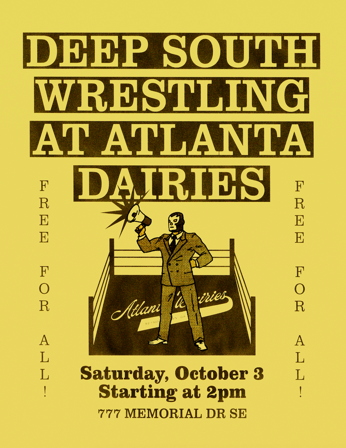 Deep South Wrestling at Atlanta Dairies: Fall Edition