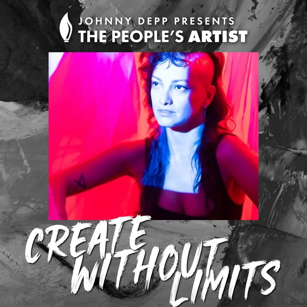 I&rsquo;m excited to share that l&rsquo;m in the running for The @officialpeoplesartist contest, presented by Johnny Depp @johnnydepp, Artforum @artforum, and The Art of Elysium @theartofelysium 🥳

Voting begins TODAY, May 4th at 1PM EST. If you&rsq