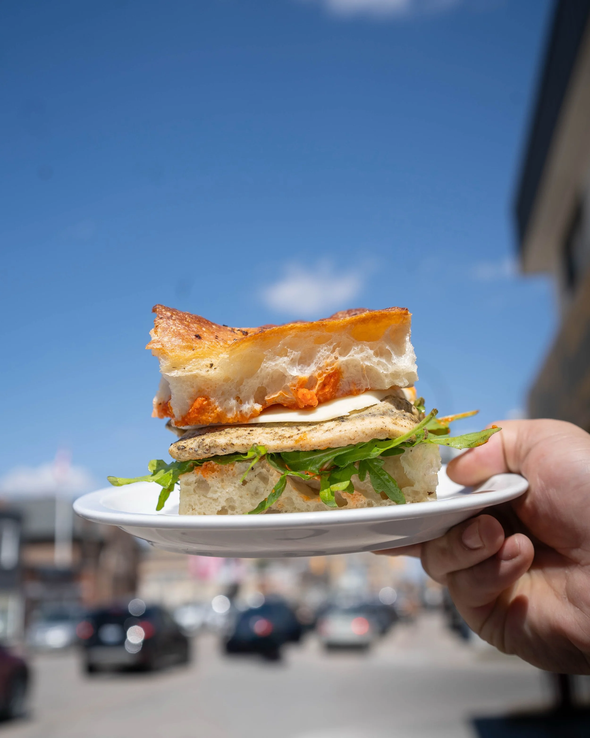 chicken romesco 🤩 swipe to zoom in
