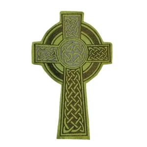 Celtic Cross Nimbus Ring Patch