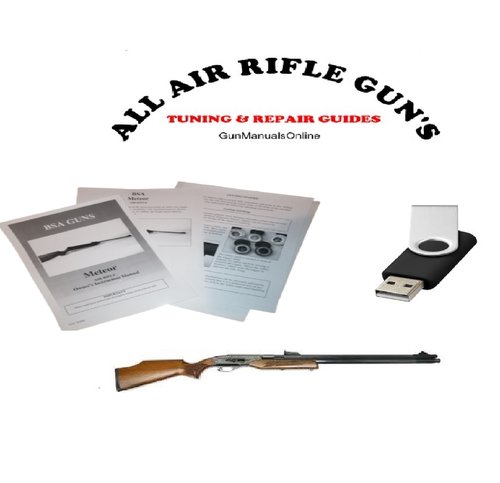 Airgun Air Rifle Pellet Gun Owner's Manual's