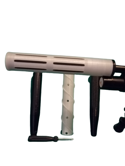 3D Printed Silencer sound suppressor moderator, for BSA Gamo Phox Air Rifle Version 1