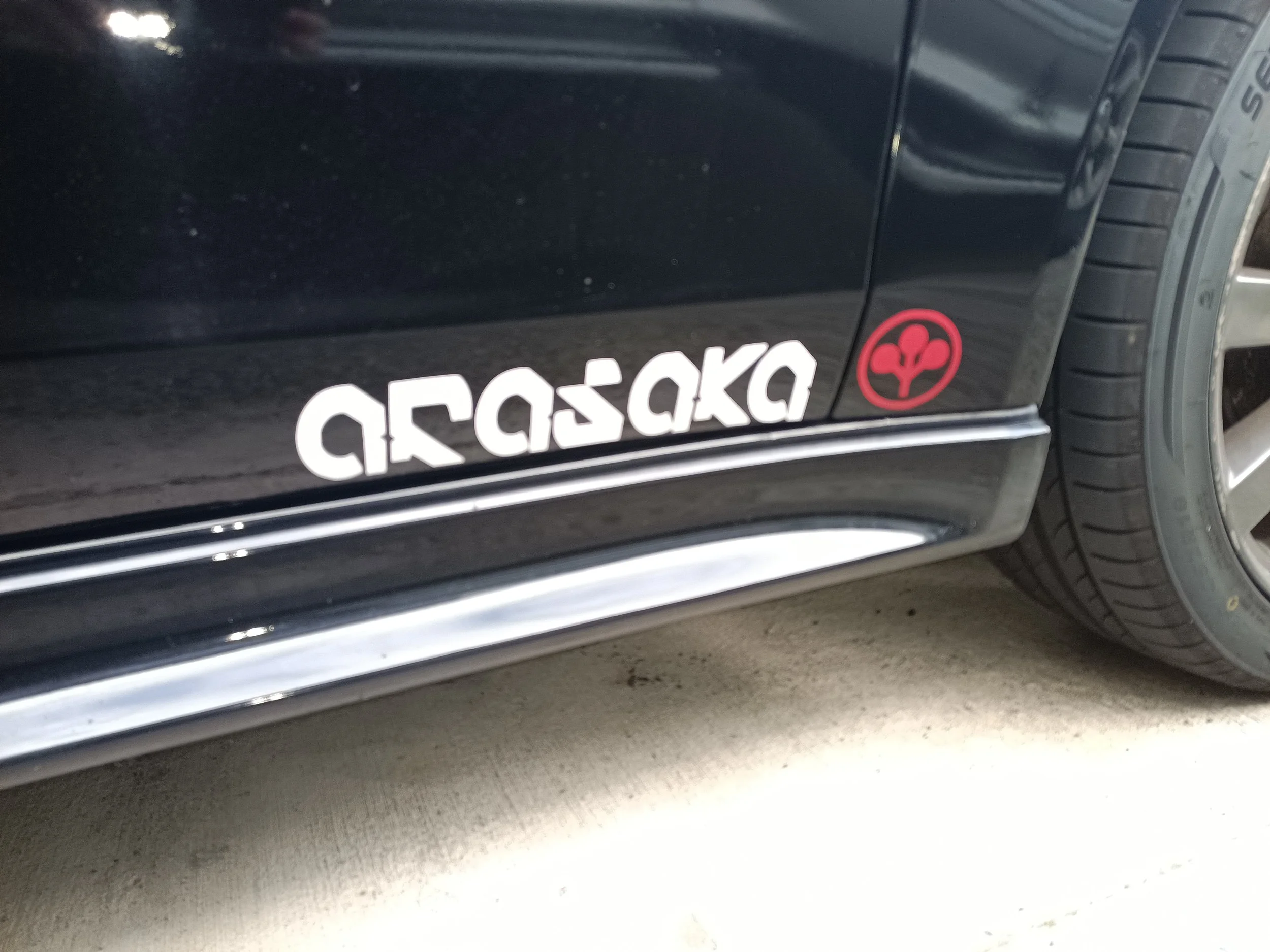 ARASAKA DECALS BY RETROSHEEP - CUSTOM MADE