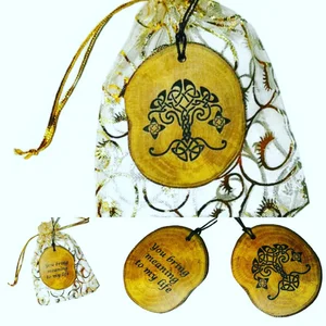 Personalised Pagan Celtic Tree of Life Necklace