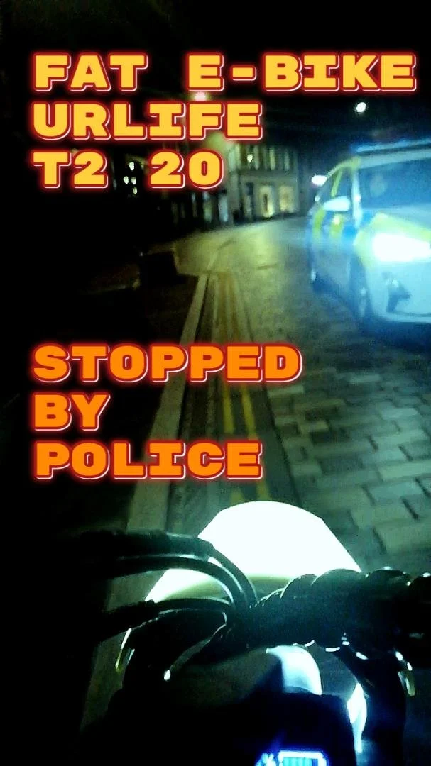 Urlife T2 Ebike: Police Stop and Eerie Night Rides in Wales