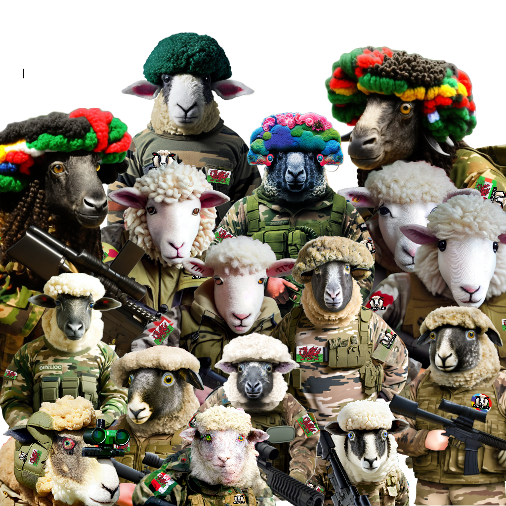 Baarmy Army Sheep Soldiers