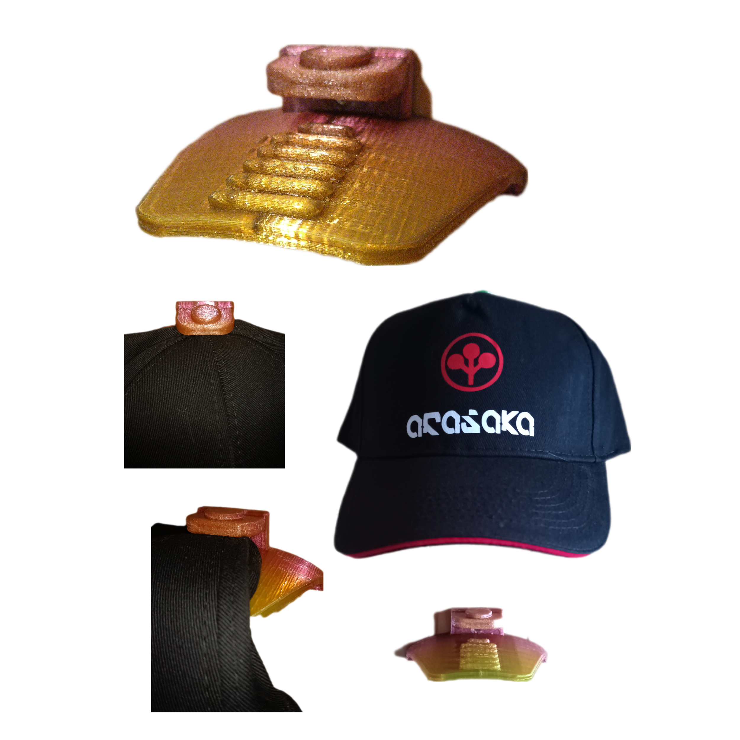 CAP MATE DUAL USE  BASEBALL HAT FLAT CAP HAT HOLDER DESIGNED AND PRINTED BY RETROSHEEP 3D PRINTING SERVICES SOUTH WALES