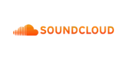SoundCloud logo with orange cloud icon and text