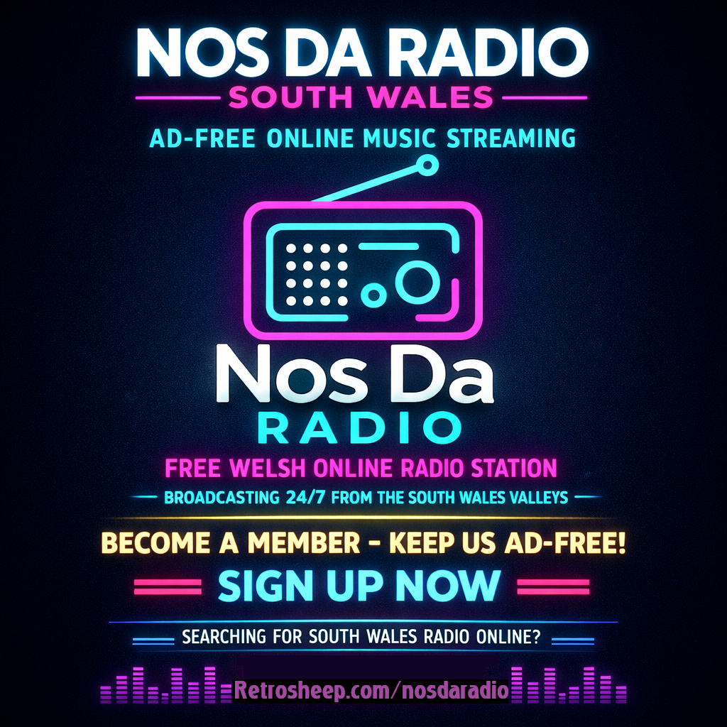 Nos Da Radio SOUTH Wales AD FREE ONLINE MUSIC STREAMING | Broadcasting 24/7 from the South Wales Valleys.  Whether you're searching for South Wales Radio Online     FREE ONLINE MUSIC STREAMING