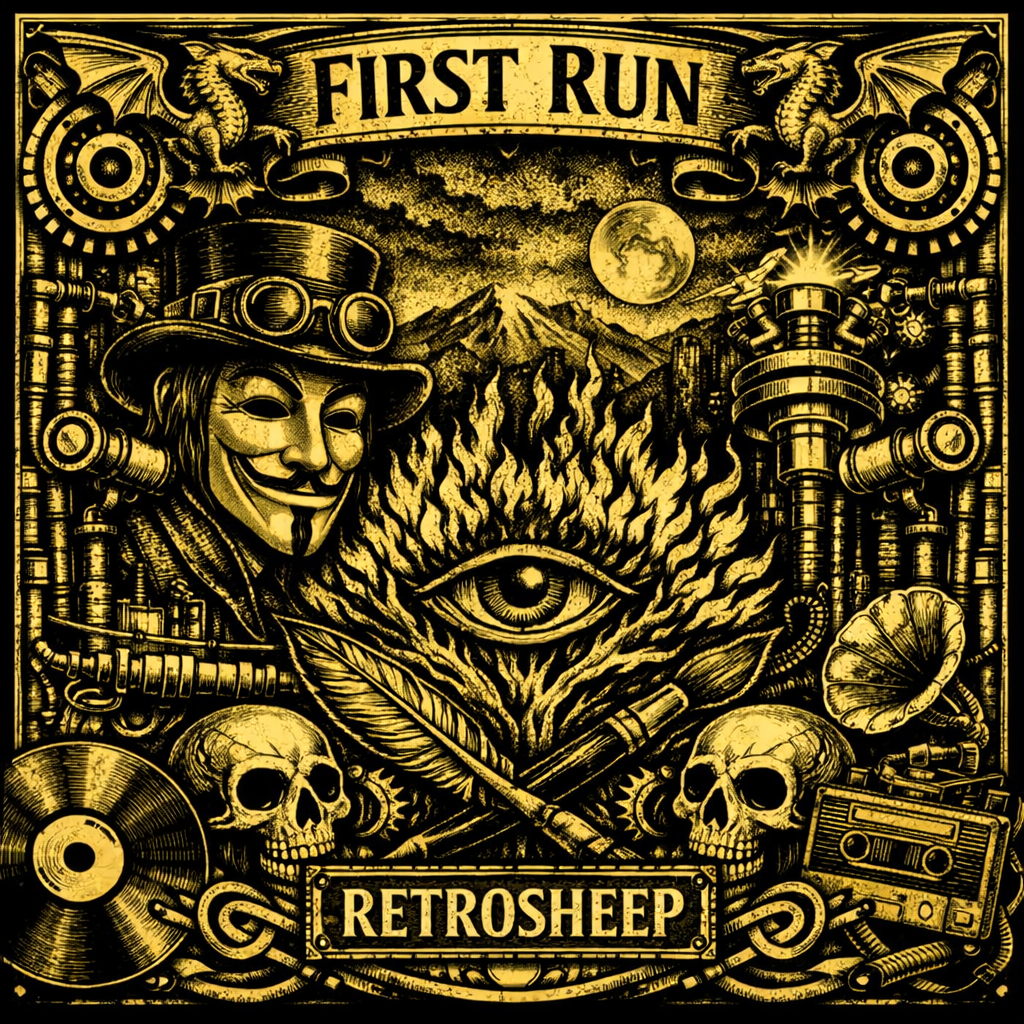 First Run Retrosheep — Debut Double CD Album Cover