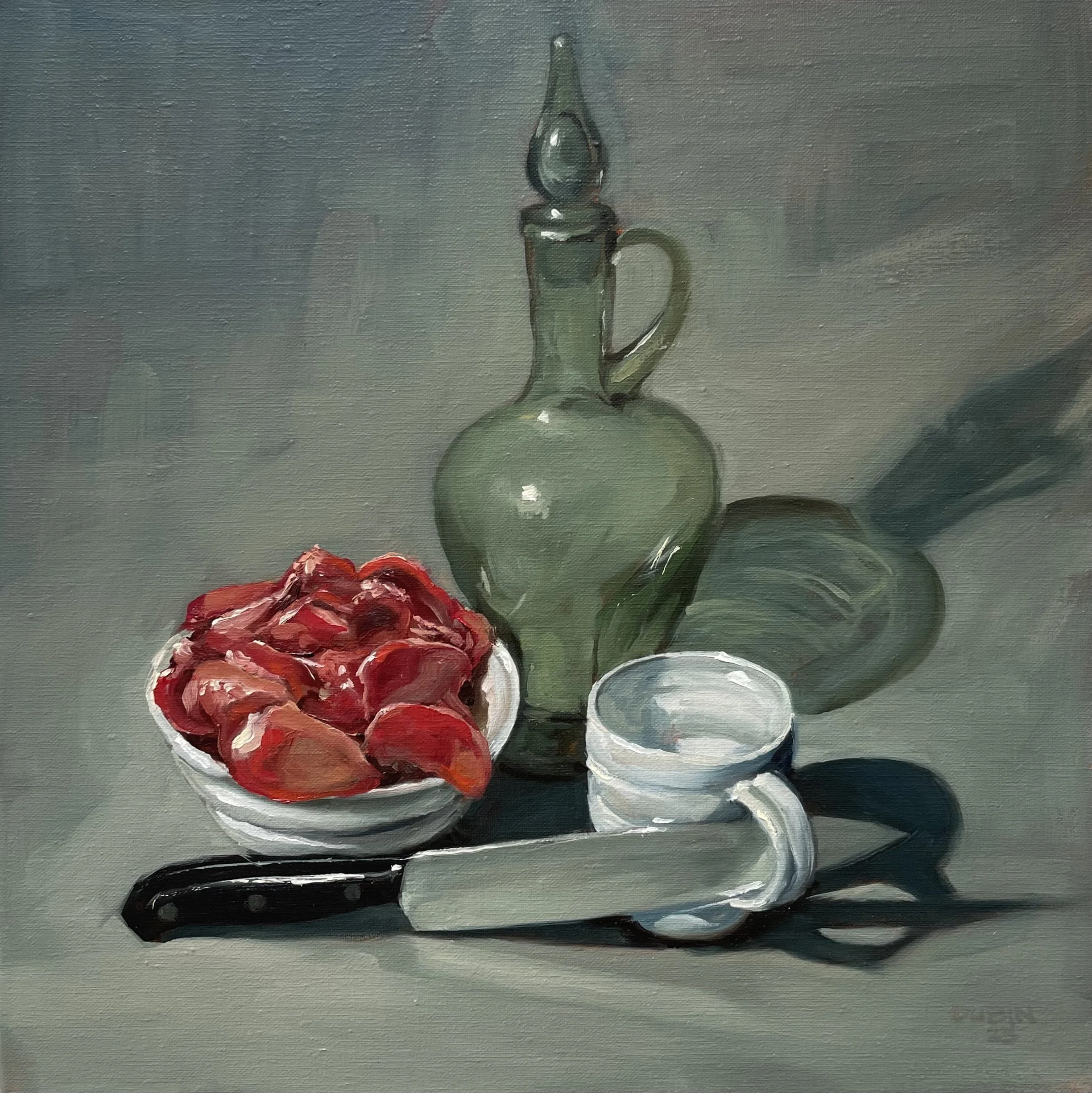 "Still life with dinner"