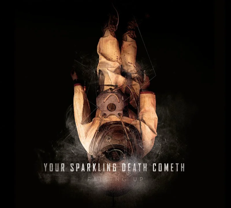 Cover art for Your Sparkling Death Cometh by Falling Up (Jessy Ribordy), showcasing bold and atmospheric visuals to match the cinematic, orchestral, and dramatic tones of the album.