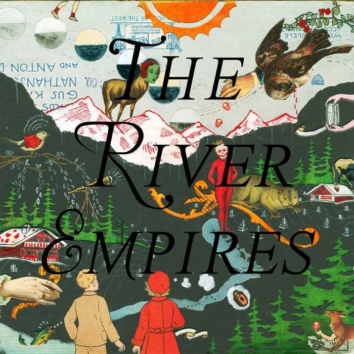 The album cover for The River Empires album 'Epilogue' by Jessy Ribordy, showcasing stunning artwork that blends elements of nature and fantasy, reflecting the album’s cinematic, emotional, and folklore-driven themes