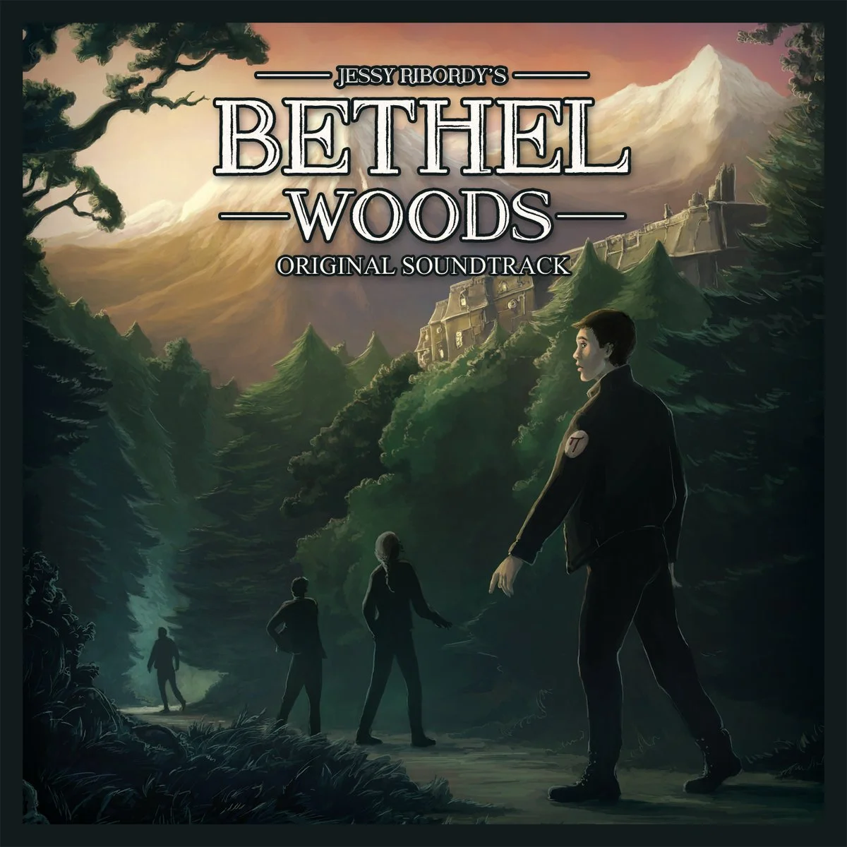 Cover art for Bethel Woods Soundtrack composed by Jessy Ribordy, featuring cinematic visuals that mirror the emotive and orchestral score of the soundtrack.
