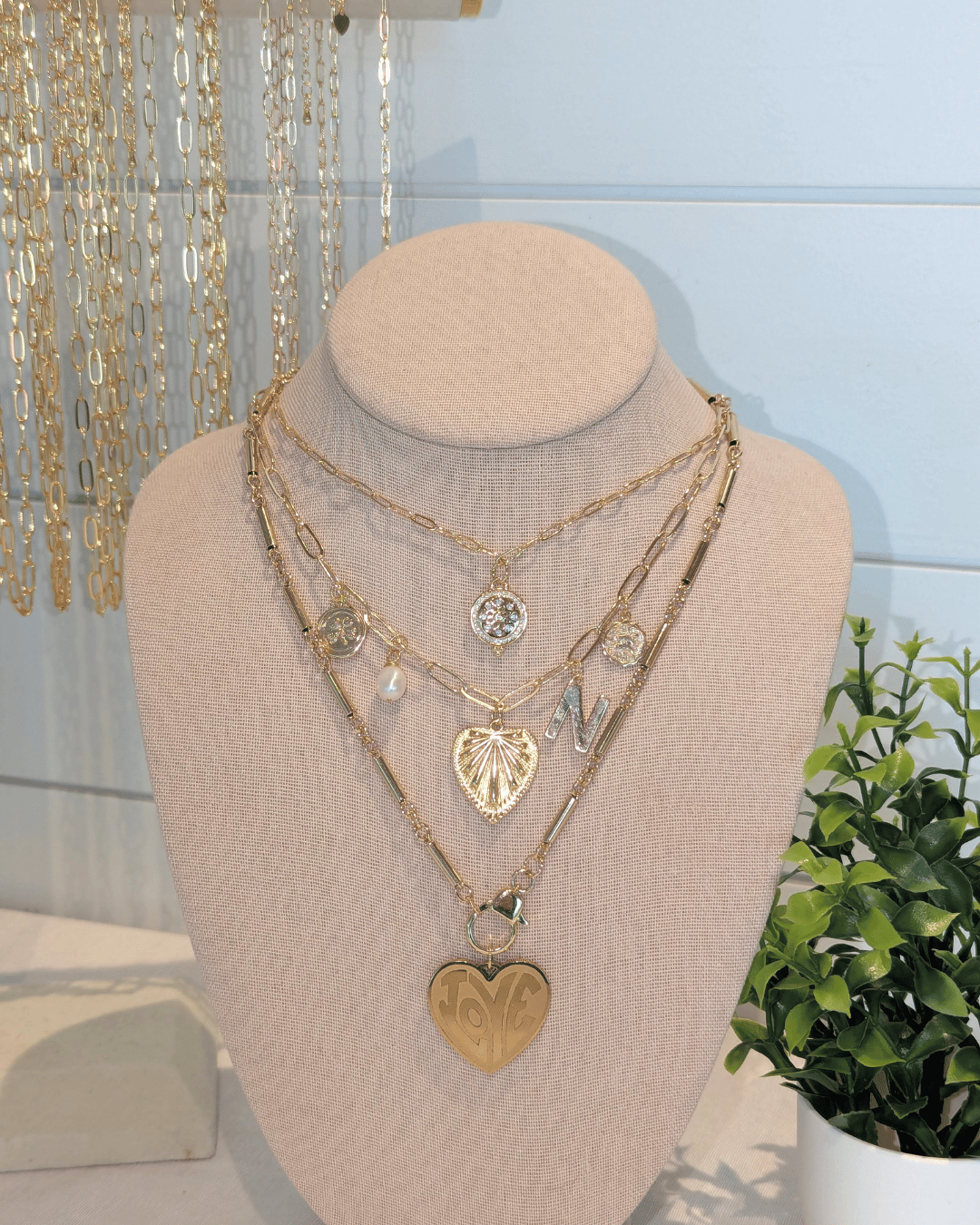 Charm Necklace Workshop: A Meaningful Gift for Grads (or Yourself!) - $20 Deposit