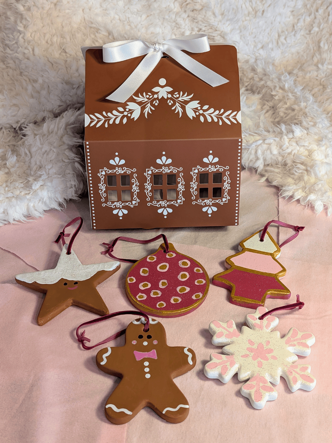 Holiday Kids Camp - Bisque Ornaments ($50)