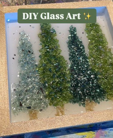 Glass art, Xmas trees.jpg