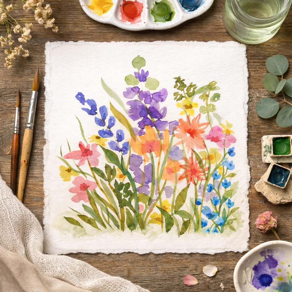 Watercolor Paint &amp; Sip ($55)