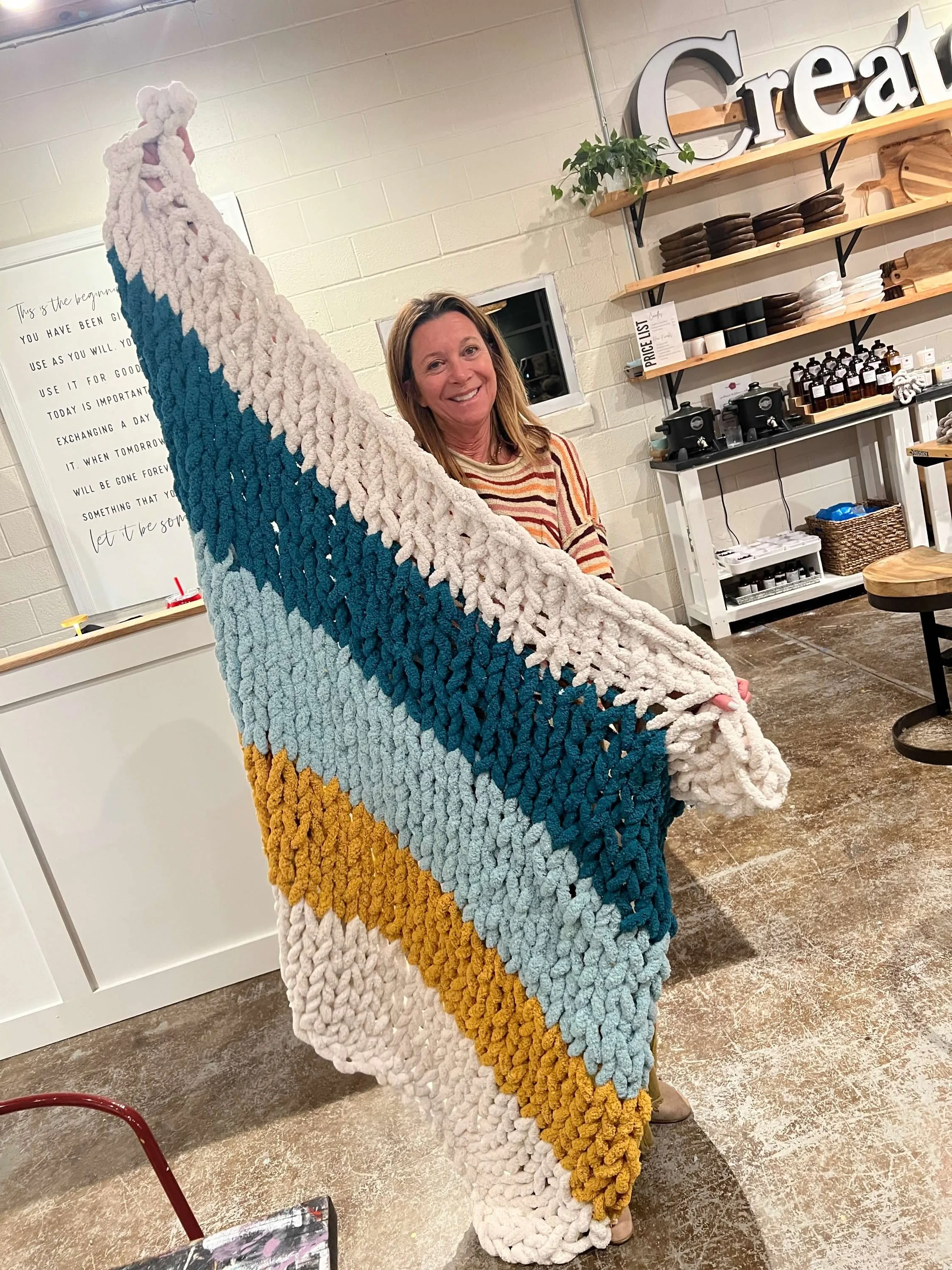 Chunky Blanket Workshop ($85) 