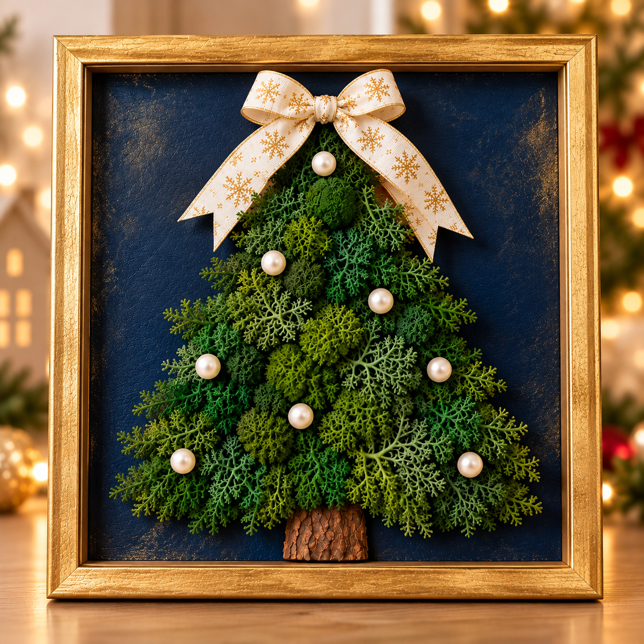 Elegant Moss Christmas Tree Shadowbox.png