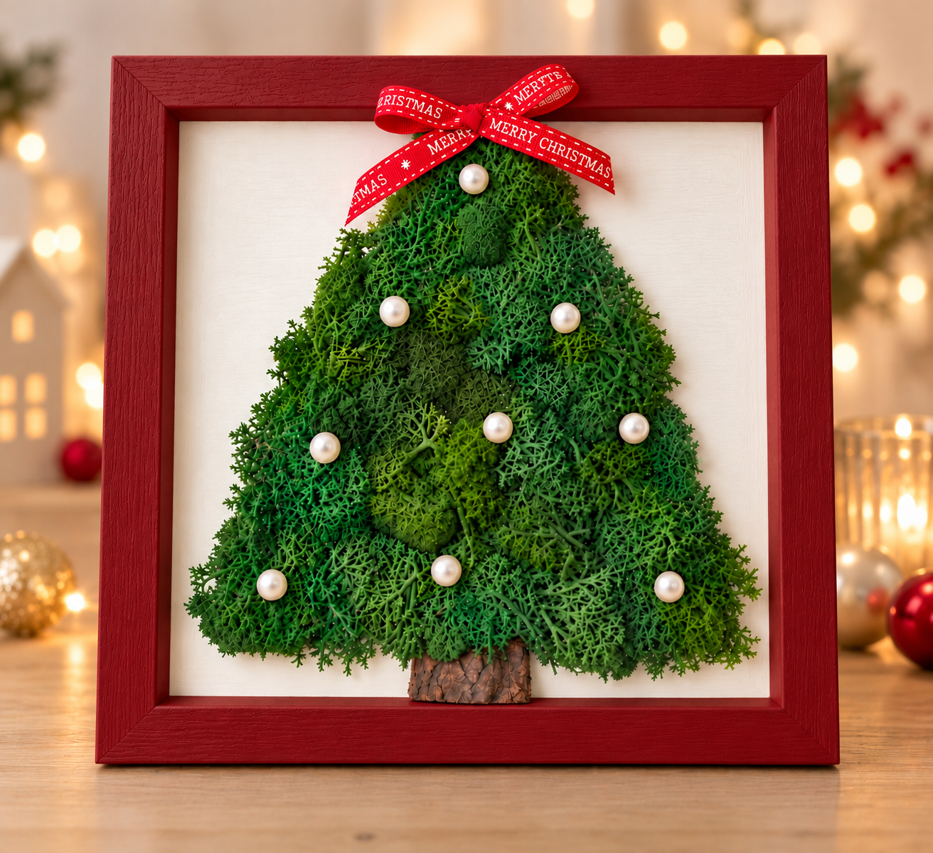 Framed Moss Christmas Tree with Pearls.png