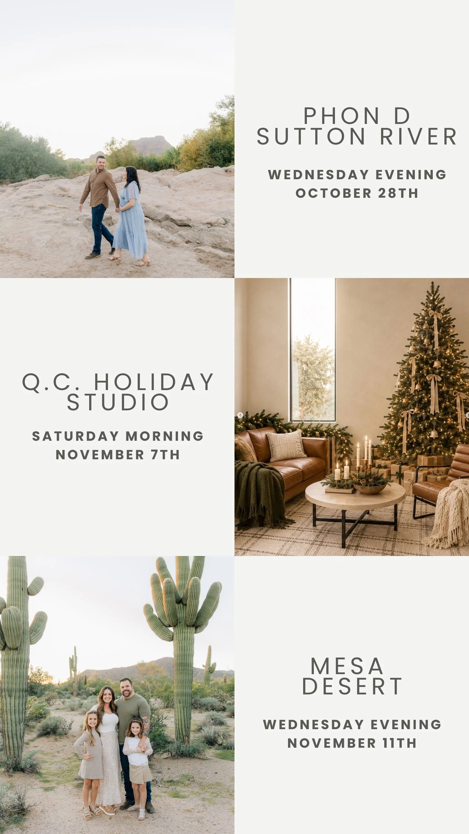 Fall mini sessions in East Valley.