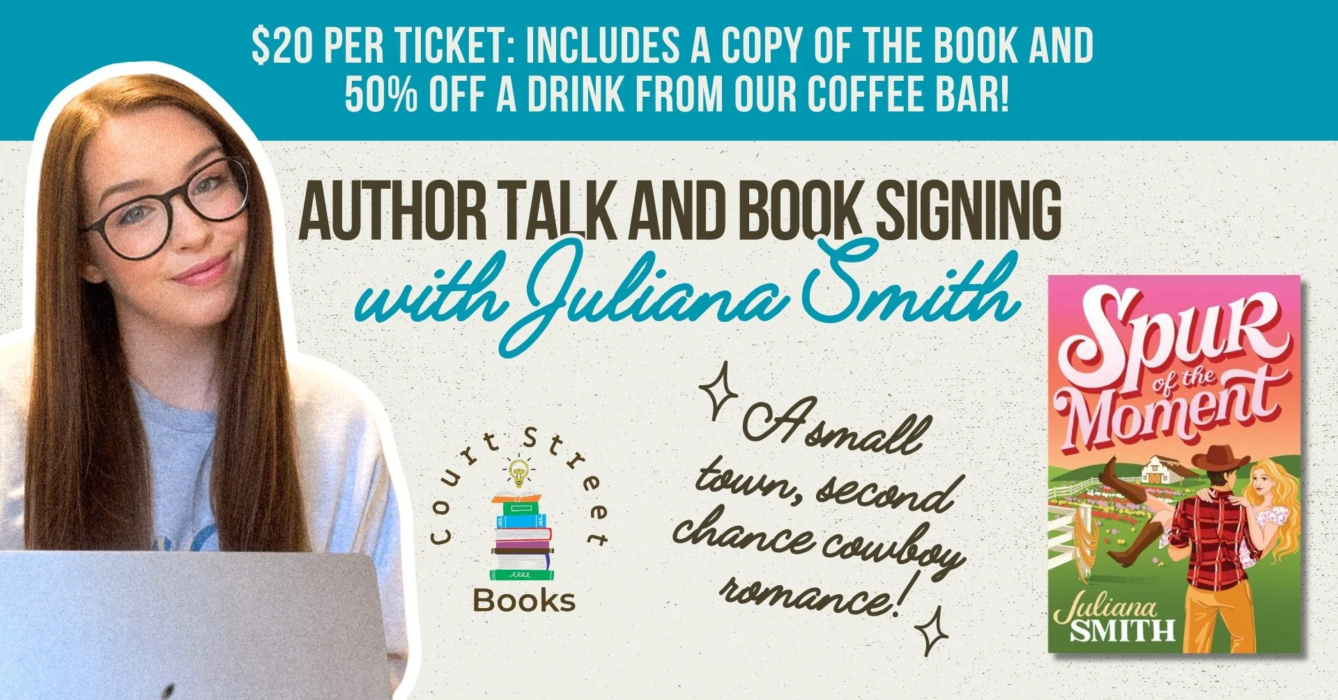 Author Talk and Book Signing w/ Juliana Smith