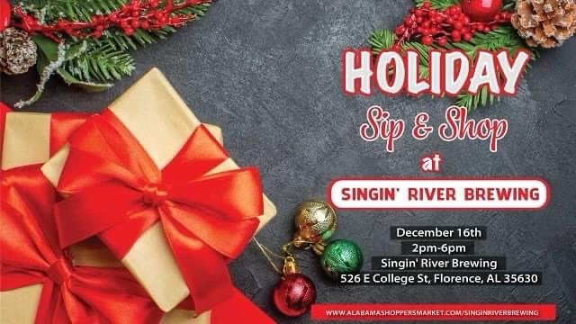 Holiday Sip & Shop at Singin' River Brewing