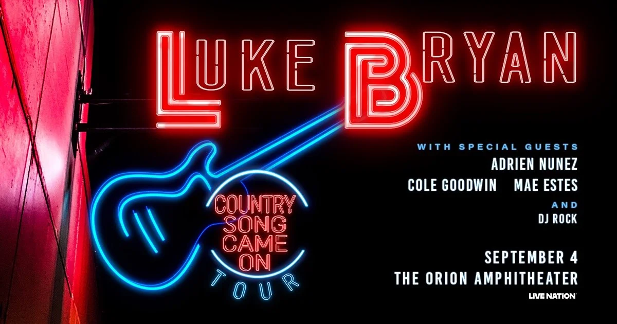 Luke Bryan “Country Song Came On” Tour at the Orion Amphitheater