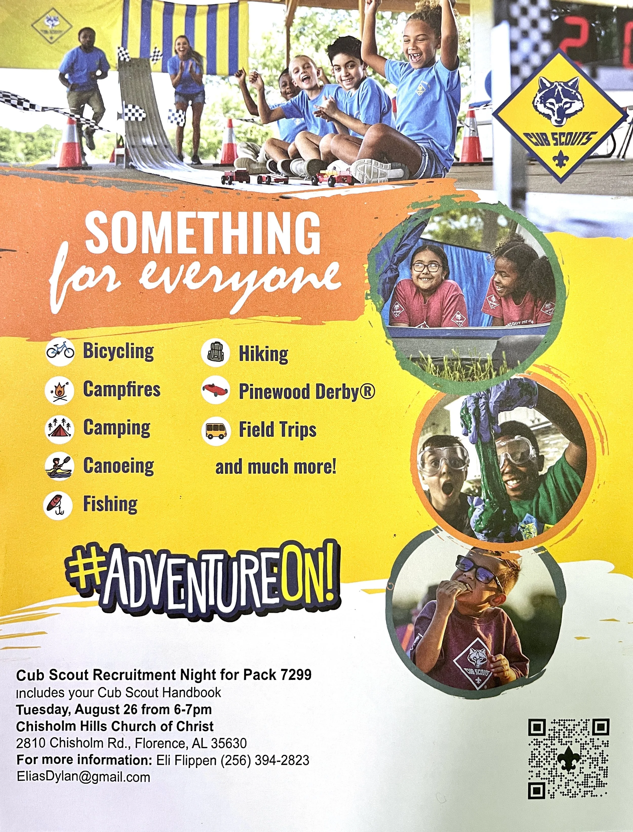 Cub Scout Recruitment Night for Pack 7299
