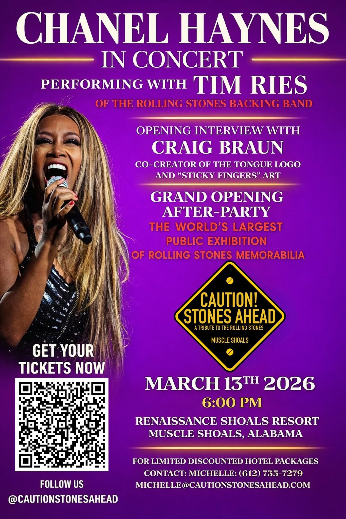 Grand Opening Concert for Caution! Stones Ahead: Rolling Stones Tribute