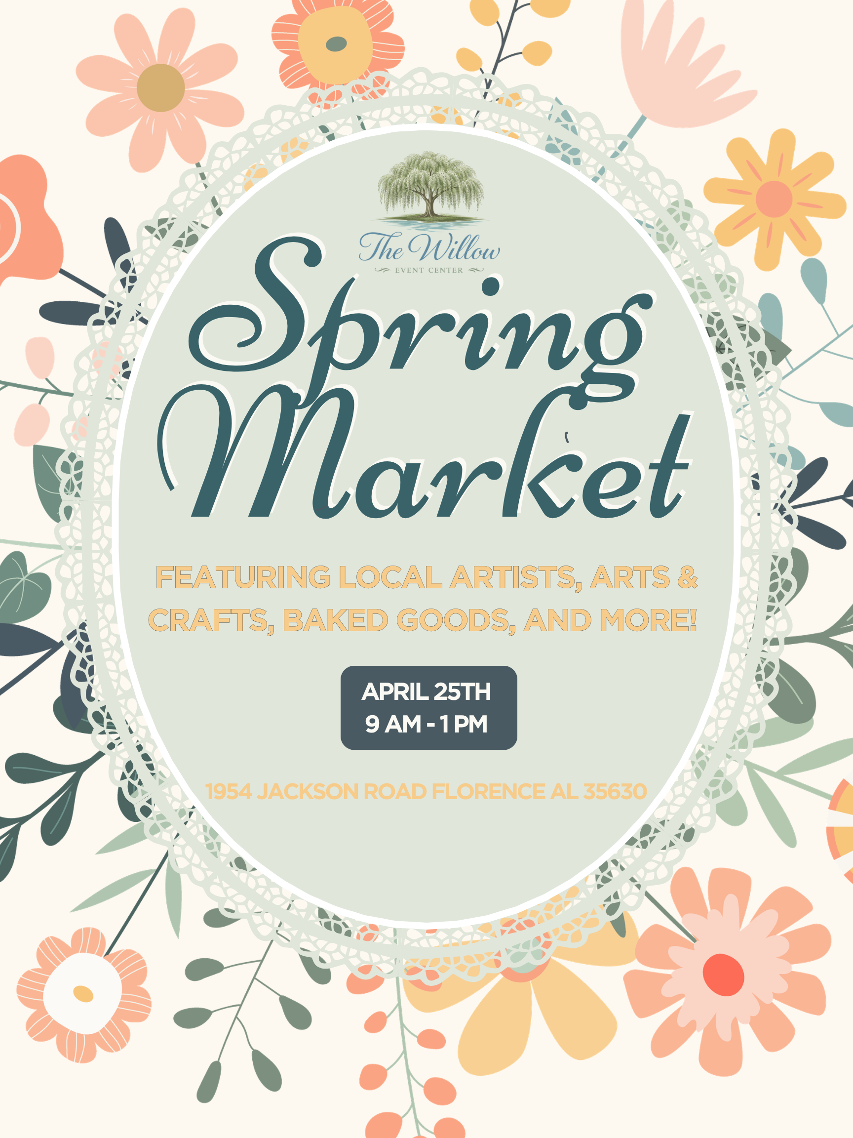 Spring Market at the Willow — The Shoals Now!