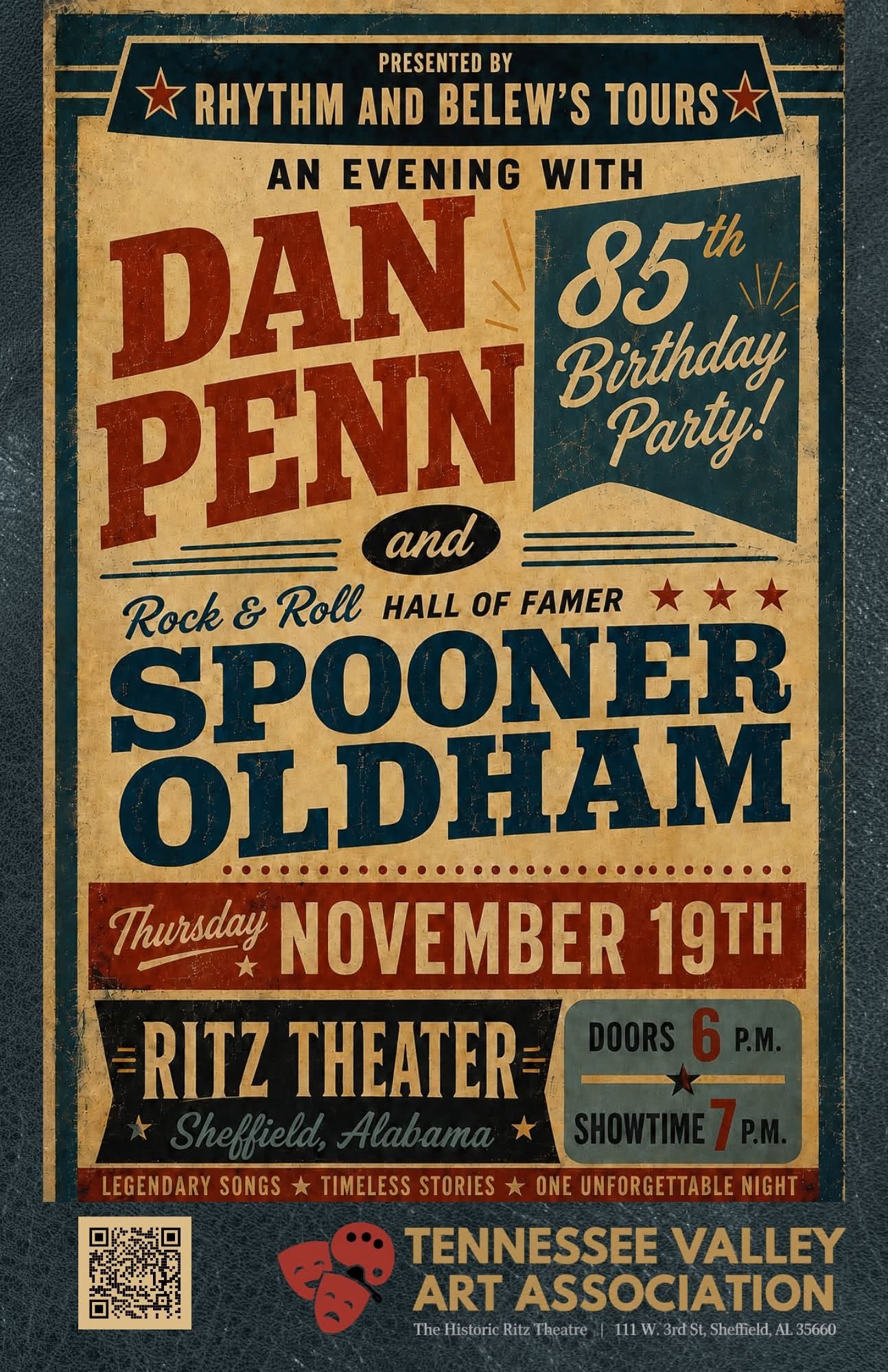 A Birthday Evening with  Dan Penn and Spooner Oldham