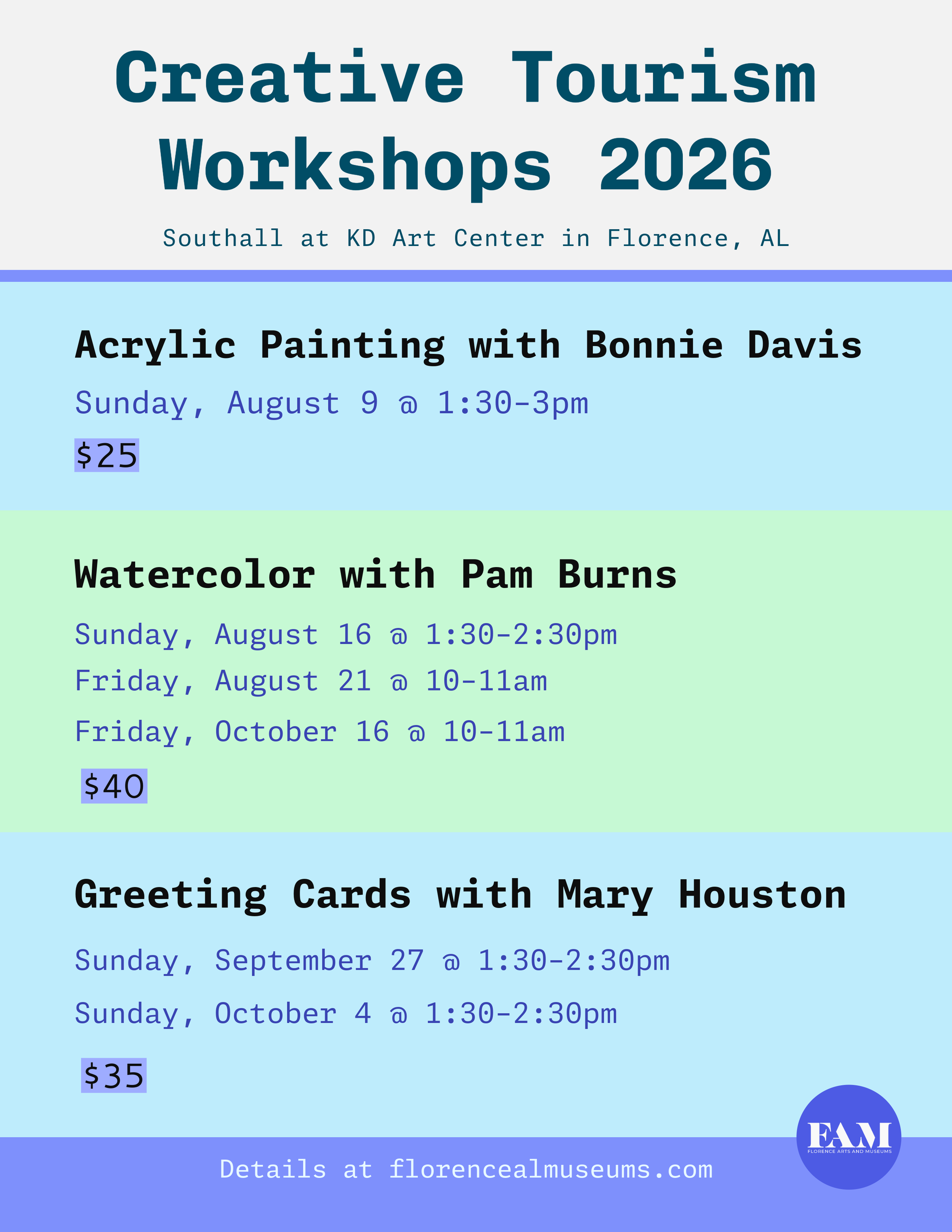 Acrylic Painting Workshop w/ Bonnie Davis