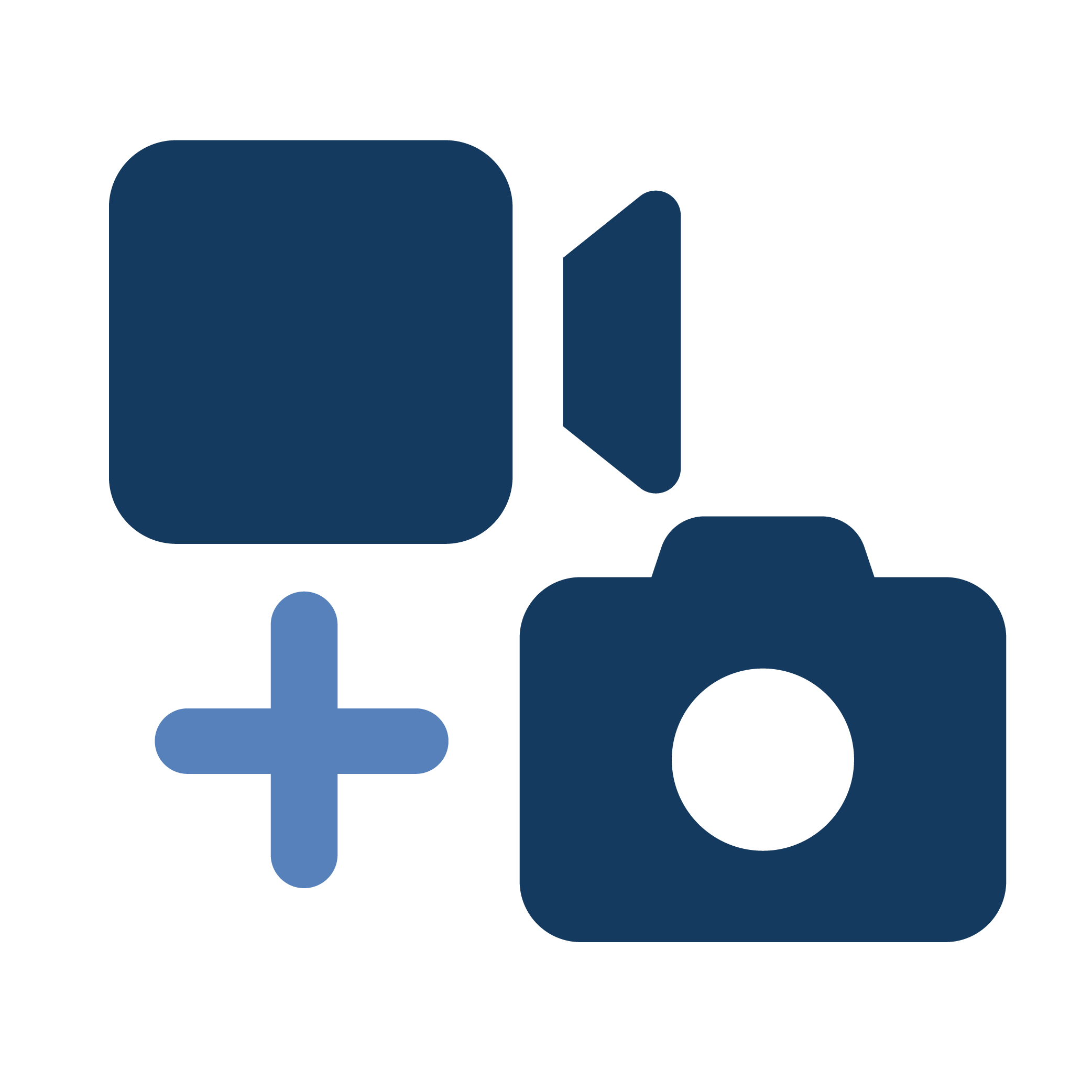 Geometric drawing of an outline square with sections divided by vertical, horizontal, and half circle lines.