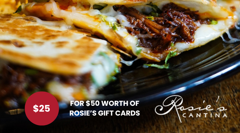 Rosie's Cantina $50 Gift Card for $25