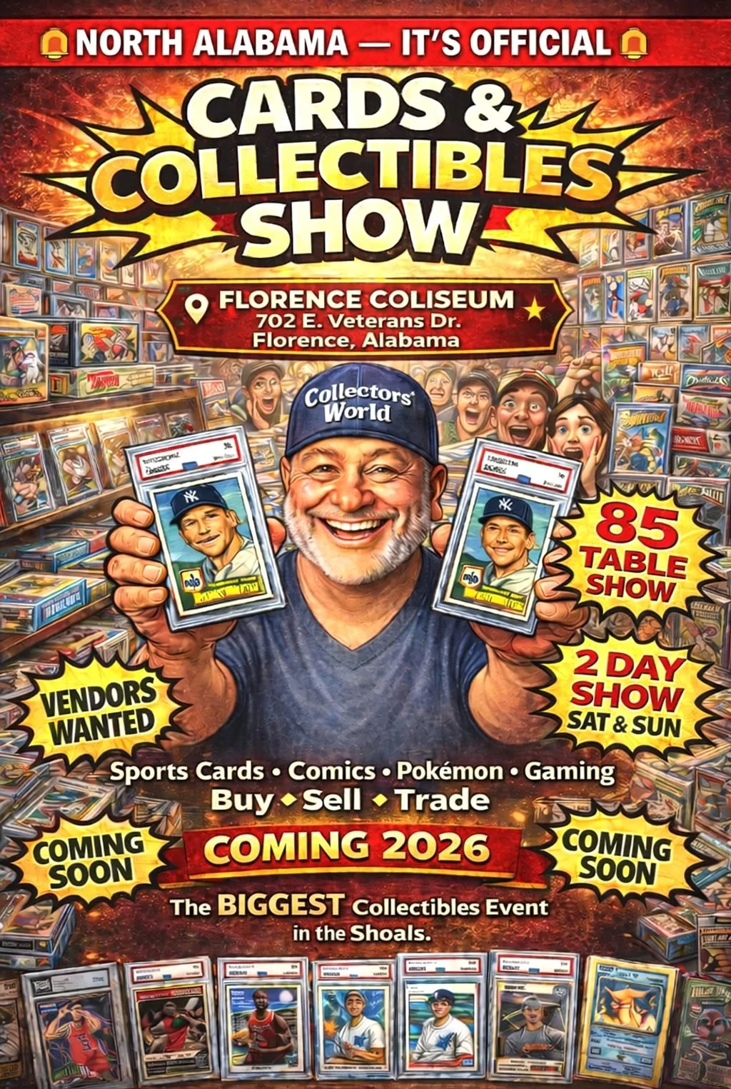 Sports, Comic & Pokémon Card Collectibles Show