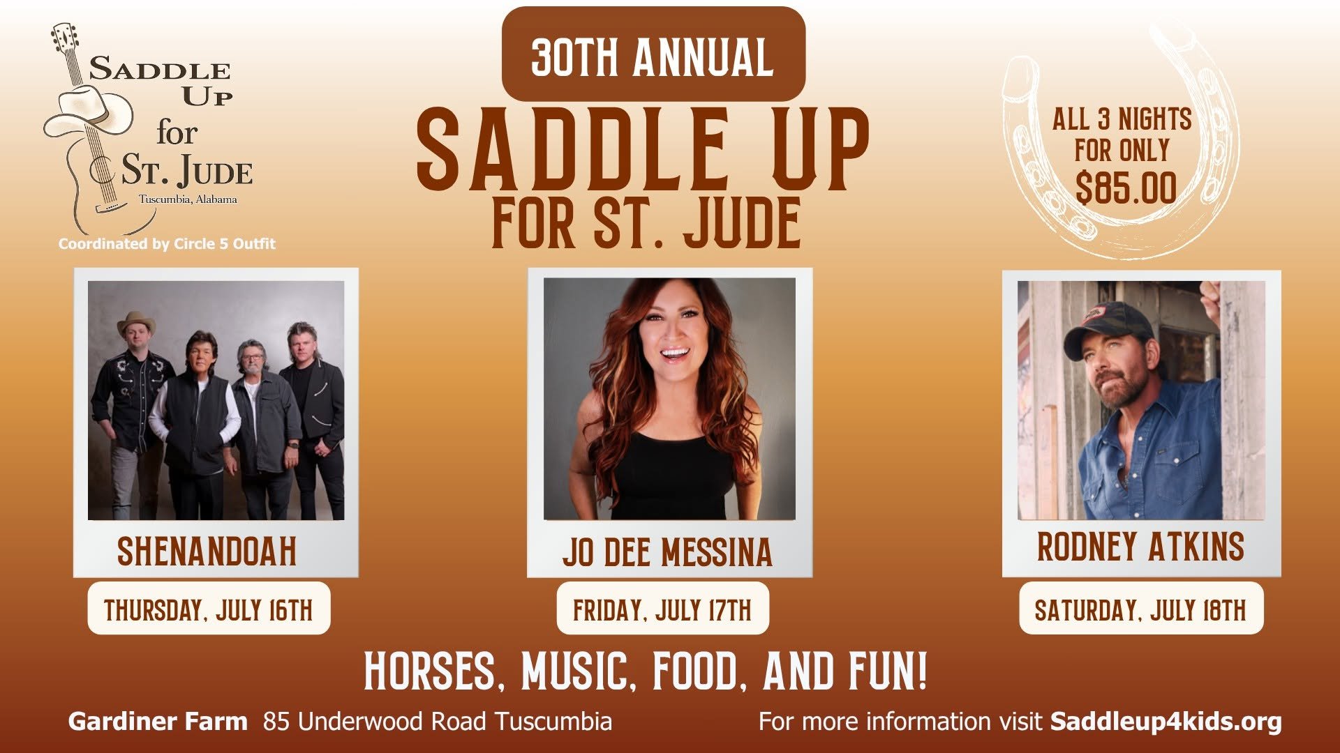 30th Annual Saddle Up for St. Jude
