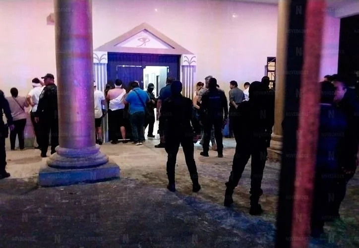 Policía despliega fuerte movilización tras presunto "levantón" en Cancún