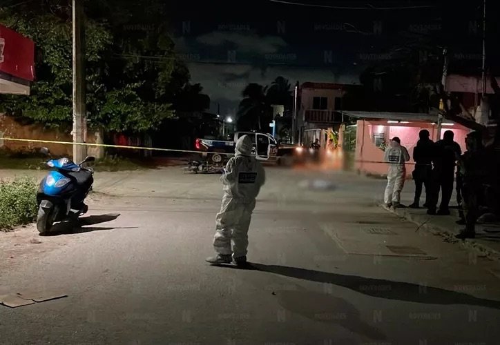 Ataque a balazos en Bonfil deja un hombre muerto y una mujer herida