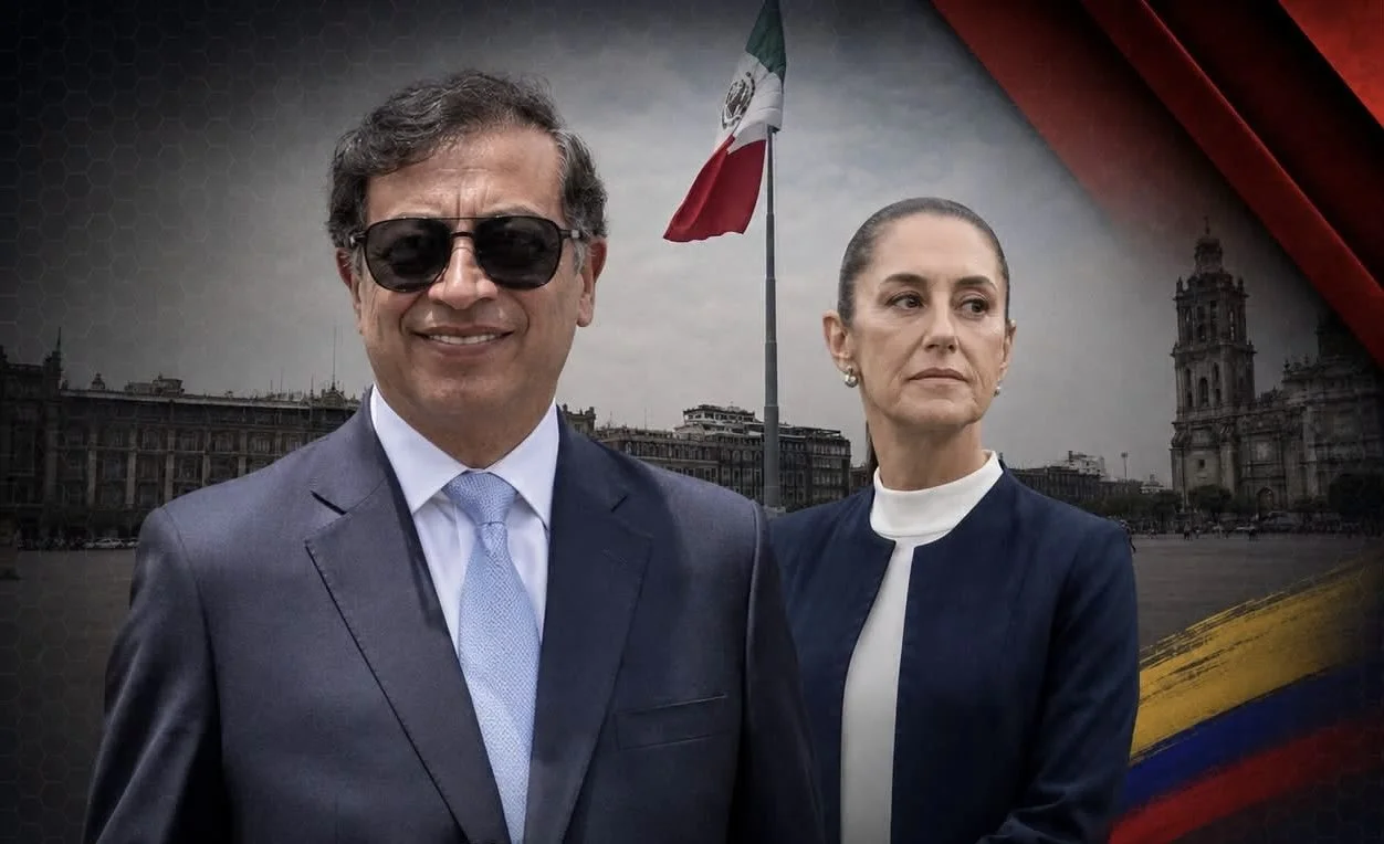 Gustavo Petro visita México y se reúne con Sheinbaum tras dejar la Presidencia de Colombia